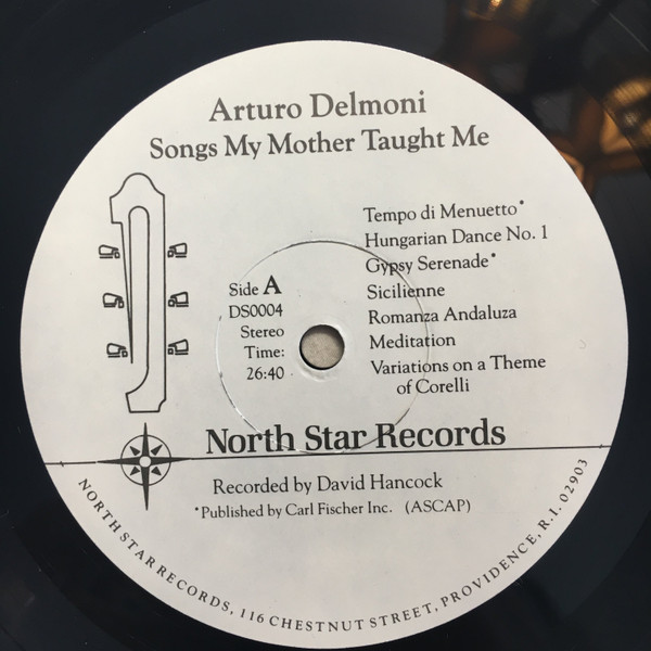 Arturo Delmoni - Songs My Mother Taught Me | North Star Records (DS0004) - 3