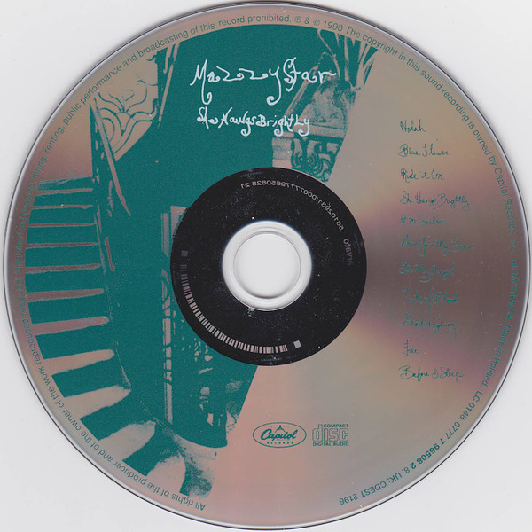 Mazzy Star - She Hangs Brightly | Capitol Records (0777 7 96508 2 8) - 3