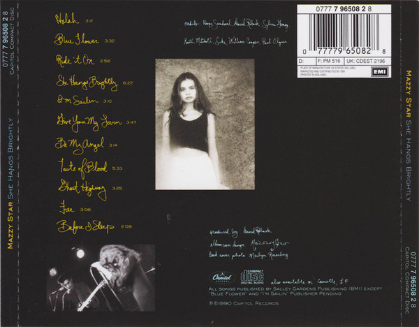 Mazzy Star - She Hangs Brightly | Capitol Records (0777 7 96508 2 8) - 2