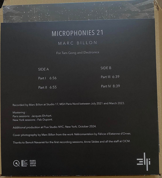 Marc Billon - Microphonies 21 | Elli Records (EL58) - 4