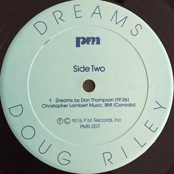 Doug Riley - Dreams | PM (PMR-007) - 4