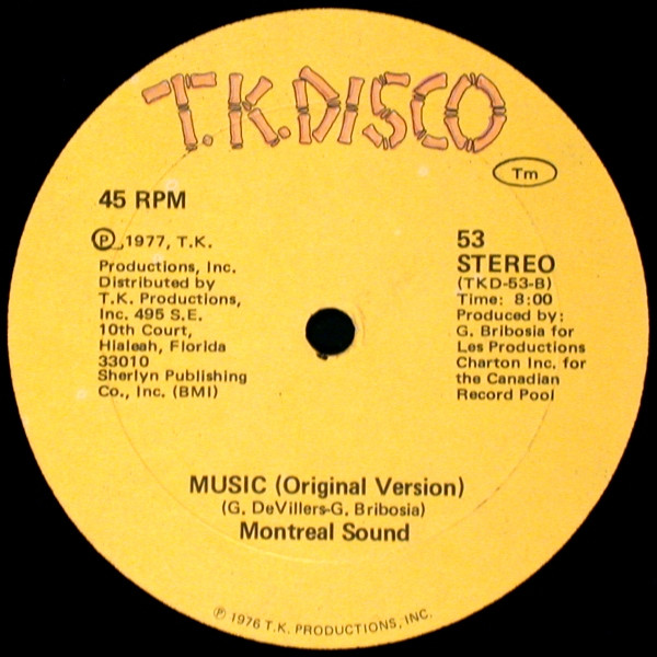 Montreal Sound - Music | T.K. Disco (53) - 2