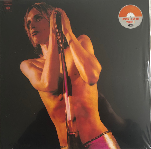 The Stooges - Raw Power LP  ORANGE AND WHITE SWIRL | Columbia (95935) - main