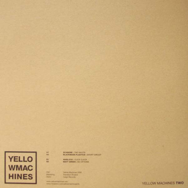 Various - Yellow Machines Two | Yellow Machines (YM002) - 2 Various - Yellow Machines Two | Yellow Machines (YM002) - 2