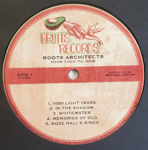 Roots Architects - From Then Til Now | Fruits Records (FTR060) - 2 Roots Architects - From Then Til Now | Fruits Records (FTR060) - 2