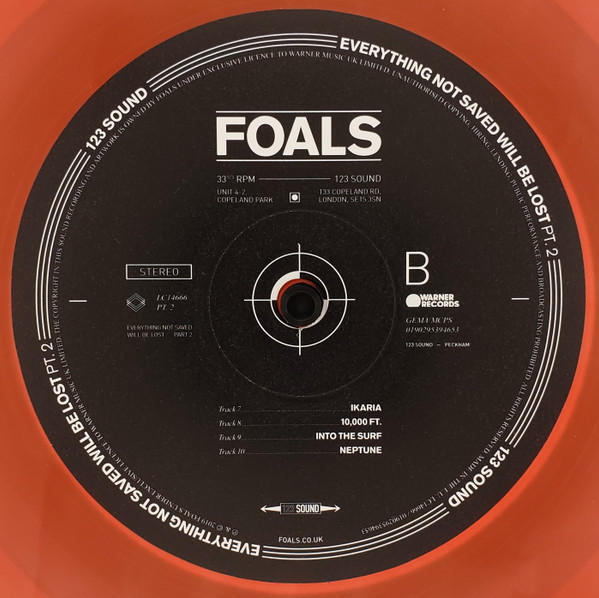 Foals - Everything Not Saved Will Be Lost: Part 2 | Warner Records (0190295378479) - 4