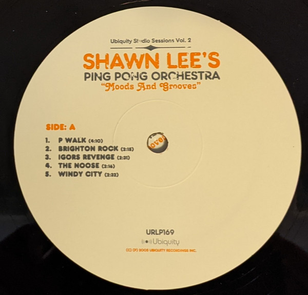 Shawn Lee's Ping Pong Orchestra - Moods And Grooves | Ubiquity (URLP169) - 3 Shawn Lee's Ping Pong Orchestra - Moods And Grooves | Ubiquity (URLP169) - 3
