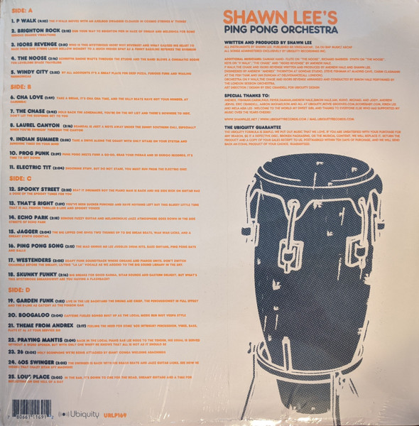 Shawn Lee's Ping Pong Orchestra - Moods And Grooves | Ubiquity (URLP169) - 2 Shawn Lee's Ping Pong Orchestra - Moods And Grooves | Ubiquity (URLP169) - 2