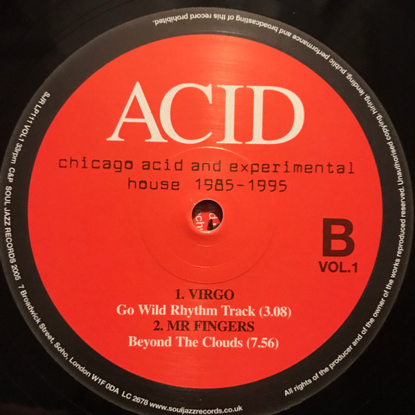 Various - Acid: Can You Jack? Vol. 1 | Soul Jazz Records (SJR LP 111 VOL1) - 4 Various - Acid: Can You Jack? Vol. 1 | Soul Jazz Records (SJR LP 111 VOL1) - 4