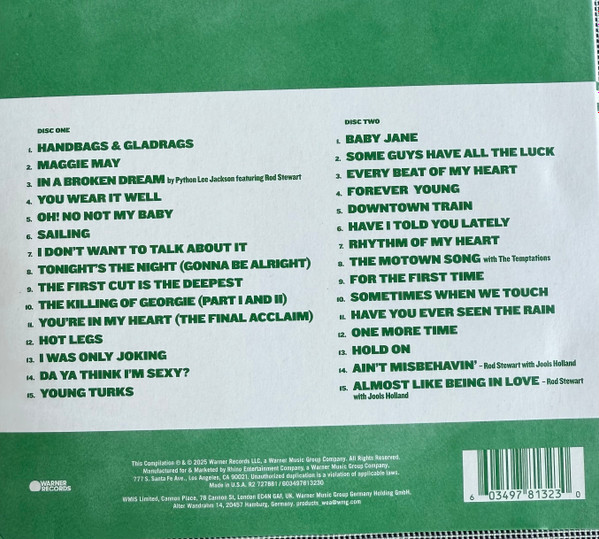 Rod Stewart - Ultimate Hits CD | Warner Records (R2 727882) - 2 Rod Stewart - Ultimate Hits CD | Warner Records (R2 727882) - 2