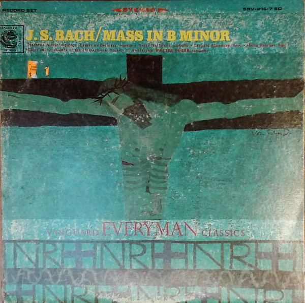 Johann Sebastian Bach - Walter Goehr , Amsterdam Philharmonic Society Chorus And  Amsterdam Philharmonic Society Orchestra , Pierrette Alarie , Catherine Delfosse , Leopold Simoneau , Heinz Rehfuss , Grace Hoffman - Mass In B Minor | Vanguard (SRV-216/7 SD) - 4