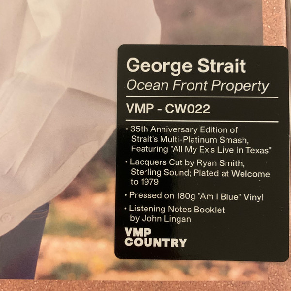 George Strait - Ocean Front Property | MCA Records (MCA-5913) - 3 George Strait - Ocean Front Property | MCA Records (MCA-5913) - 3