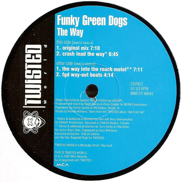 Funky Green Dogs - The Way | Twisted World (WMCST 48043) - 3