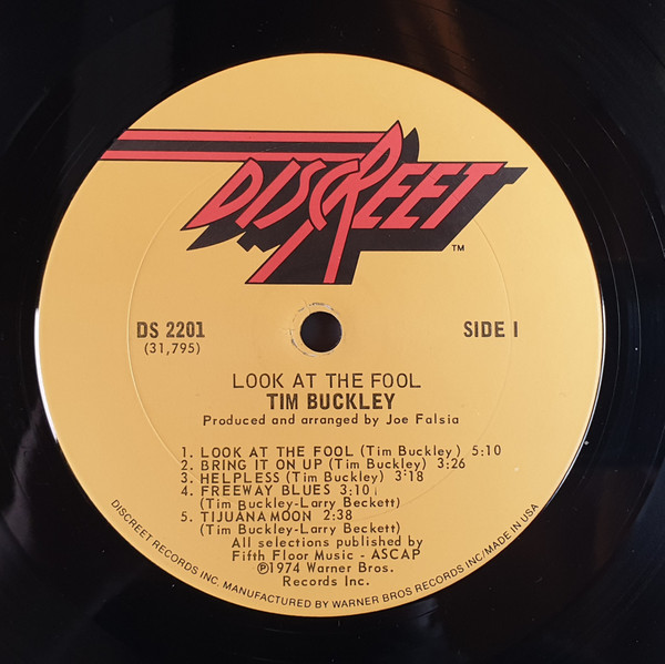Tim Buckley - Look At The Fool | Discreet (DS2201) - 3 Tim Buckley - Look At The Fool | Discreet (DS2201) - 3