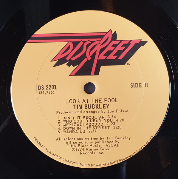 Tim Buckley - Look At The Fool | Discreet (DS2201) - 4 Tim Buckley - Look At The Fool | Discreet (DS2201) - 4