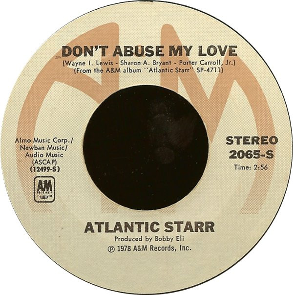 Atlantic Starr - Stand Up | A&M Records (2065-S) - 2