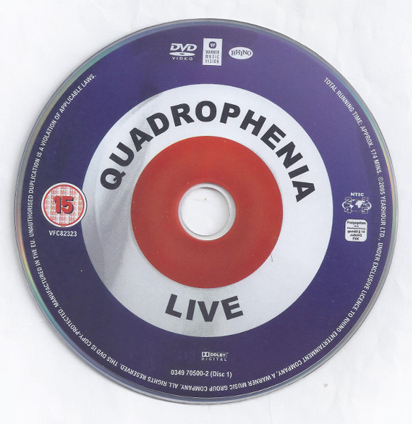 The Who - Tommy And Quadrophenia Live With Special Guests | Warner Music Vision (0349 70500-2) - 3 The Who - Tommy And Quadrophenia Live With Special Guests | Warner Music Vision (0349 70500-2) - 3