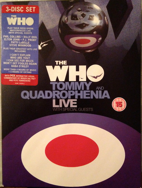 The Who - Tommy And Quadrophenia Live With Special Guests | Warner Music Vision (0349 70500-2) - main The Who - Tommy And Quadrophenia Live With Special Guests | Warner Music Vision (0349 70500-2) - main