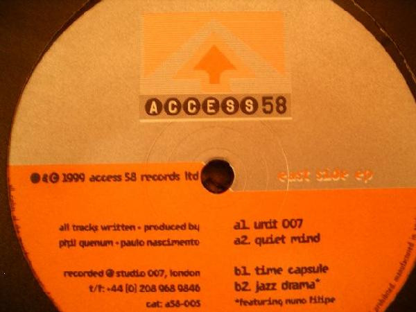 Access 58 - East Side EP | Access 58 (a58-005) - 2