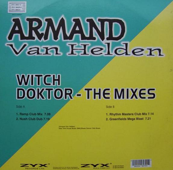 Armand Van Helden - Witch Doktor (The Mixes) | ZYX Music (ZYX 8662-12) - 2 Armand Van Helden - Witch Doktor (The Mixes) | ZYX Music (ZYX 8662-12) - 2