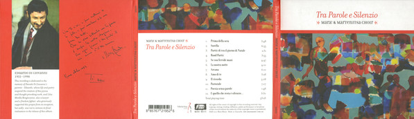 Mara! & Martenitsa Choir - Tra Parole E Silenzio CD | Mara! Music (MM003) - 3