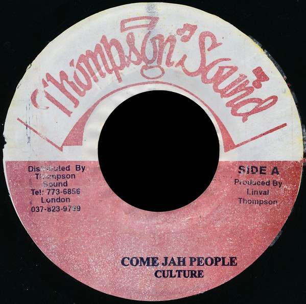 Culture - Come Jah People | Thompson Sound (none) - main