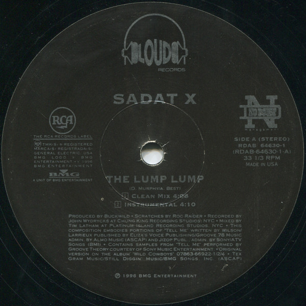 Sadat X - The Lump Lump | Loud Records (RDAB-64630-1) - main