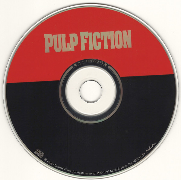 Various - Pulp Fiction (Music From The Motion Picture) | MCA Records (MCD 11103) - 3 Various - Pulp Fiction (Music From The Motion Picture) | MCA Records (MCD 11103) - 3