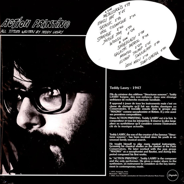 Teddy Lasry - Action Printing | Vinymatic RECORDS (-) - 2 Teddy Lasry - Action Printing | Vinymatic RECORDS (-) - 2