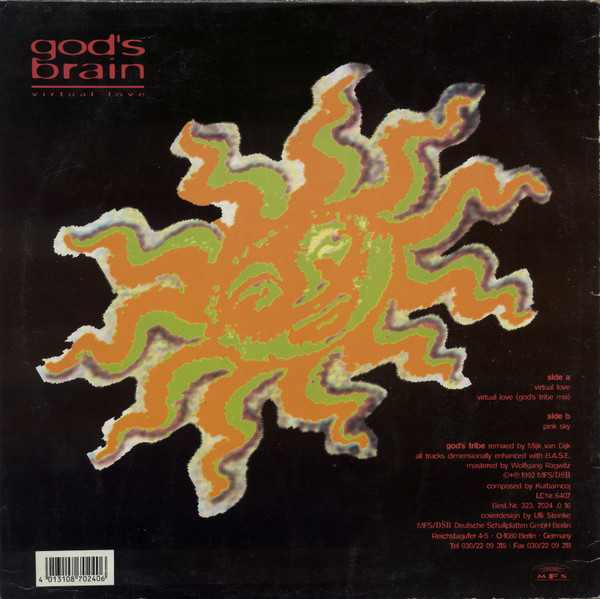 God's Brain - Virtual Love | MFS (MFS 323.7024.0) - 2