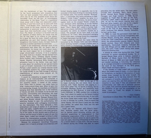 Yusef Lateef - Blues For The Orient | Prestige (P-24035) - 4 Yusef Lateef - Blues For The Orient | Prestige (P-24035) - 4