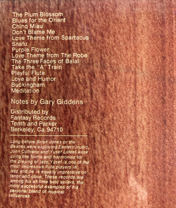 Yusef Lateef - Blues For The Orient | Prestige (P-24035) - 3 Yusef Lateef - Blues For The Orient | Prestige (P-24035) - 3