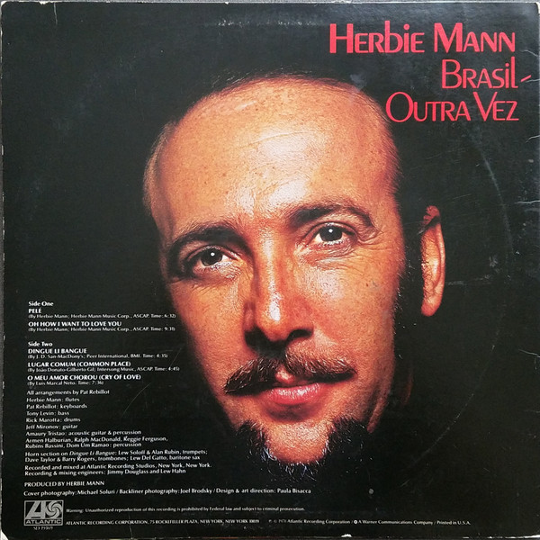Herbie Mann - Brazil - Once Again | Atlantic (SD 19169) - 2