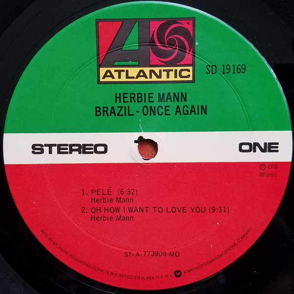 Herbie Mann - Brazil - Once Again | Atlantic (SD 19169) - 3