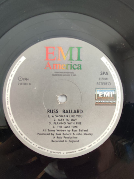Russ Ballard - Russ Ballard | EMI America (7171081) - 4