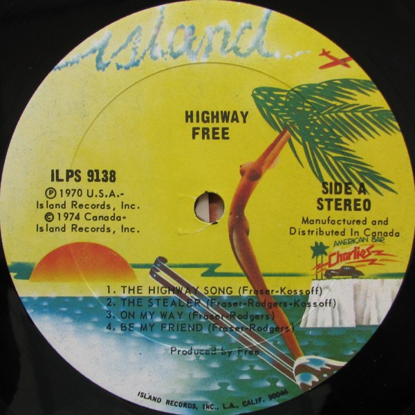 Free - Highway | Island Records (ILPS 9138) - 3 Free - Highway | Island Records (ILPS 9138) - 3