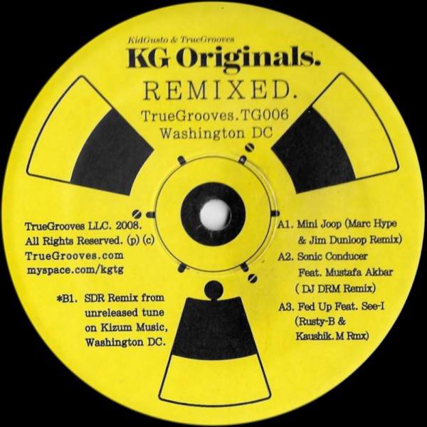 KidGusto - KG Originals. Remixed. | TrueGrooves Productions (TG006) - main KidGusto - KG Originals. Remixed. | TrueGrooves Productions (TG006) - main
