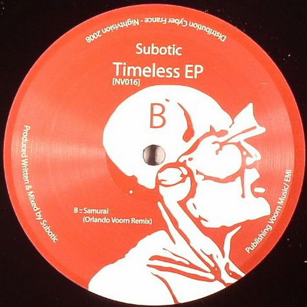 Subotic - Timeless EP | Night Vision (NV016) - 2