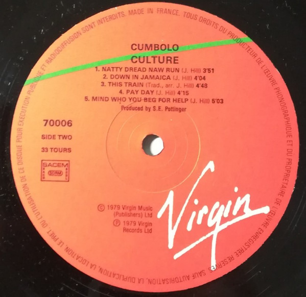 Culture - Cumbolo | Virgin (70006) - 4 Culture - Cumbolo | Virgin (70006) - 4