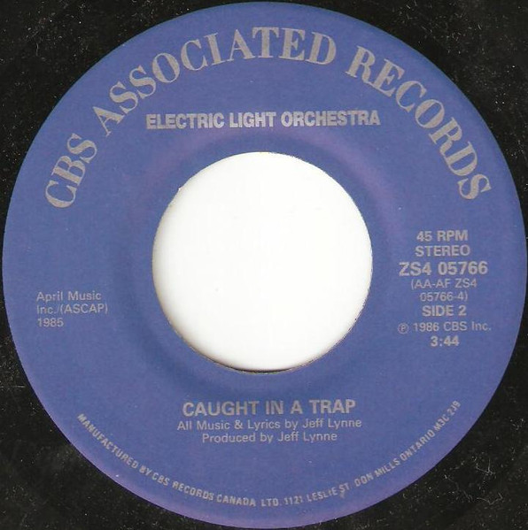 Electric Light Orchestra - Calling America (7") [Vinyl] | CBS Associated Records (ZS4-05766) - 4