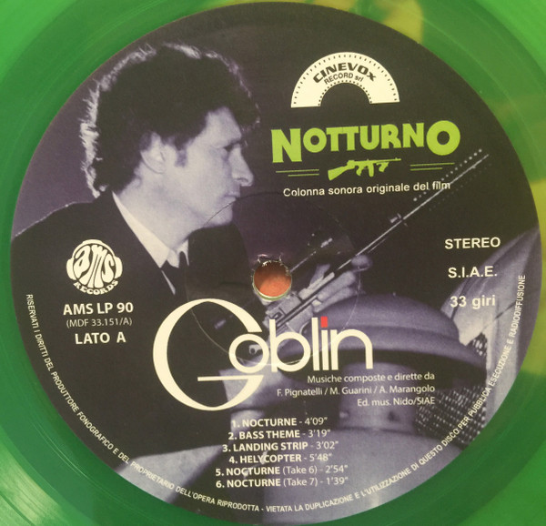 Goblin - Notturno (Colonna Sonora Originale Del Film) | AMS Records (AMSLP90) - 3 Goblin - Notturno (Colonna Sonora Originale Del Film) | AMS Records (AMSLP90) - 3