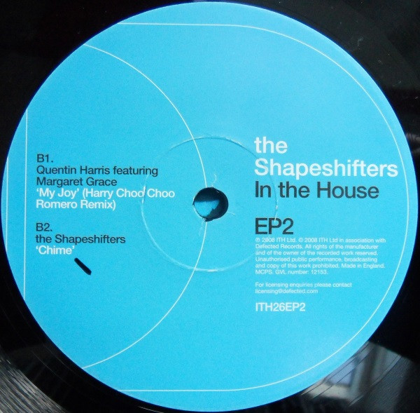 Shapeshifters - In The House EP2 | ITH Records (ITH26EP2) - 3 Shapeshifters - In The House EP2 | ITH Records (ITH26EP2) - 3