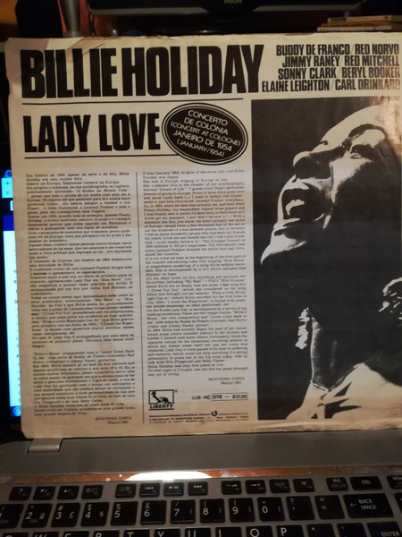 Billie Holiday - Lady Love | Liberty (LUS - 11C 076 - 83126) - 4