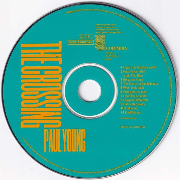 Paul Young - The Crossing | Columbia (473928 2) - 3 Paul Young - The Crossing | Columbia (473928 2) - 3