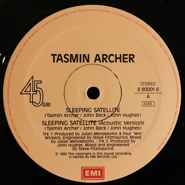 Tasmin Archer - Sleeping Satellite | EMI (880 001 6) - 3 Tasmin Archer - Sleeping Satellite | EMI (880 001 6) - 3