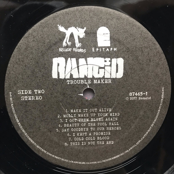 Rancid - Trouble Maker | Hellcat Records (87465-1) - 4 Rancid - Trouble Maker | Hellcat Records (87465-1) - 4