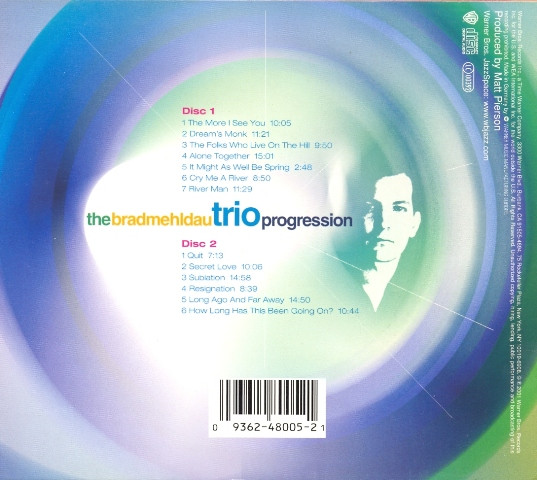 Brad Mehldau Trio - Progression: Art Of The Trio, Volume 5 | Warner Bros. Records (9362-48005-2) - 3