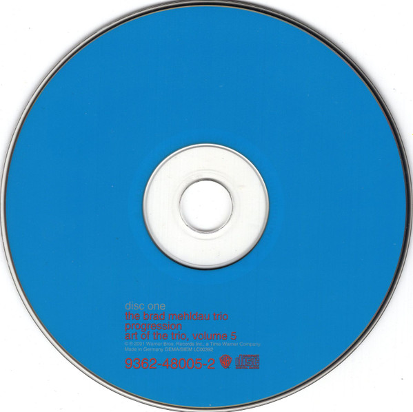 Brad Mehldau Trio - Progression: Art Of The Trio, Volume 5 | Warner Bros. Records (9362-48005-2) - 4