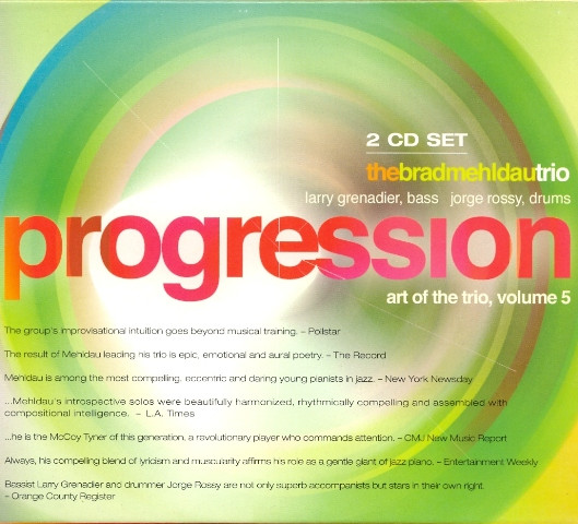 Brad Mehldau Trio - Progression: Art Of The Trio, Volume 5 | Warner Bros. Records (9362-48005-2) - main