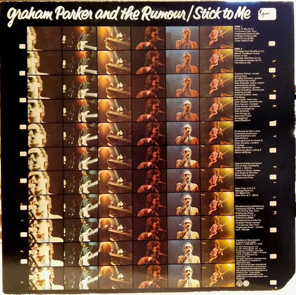 Graham Parker And The Rumour - Stick To Me | Mercury (SRM-1-3706) - 2 Graham Parker And The Rumour - Stick To Me | Mercury (SRM-1-3706) - 2